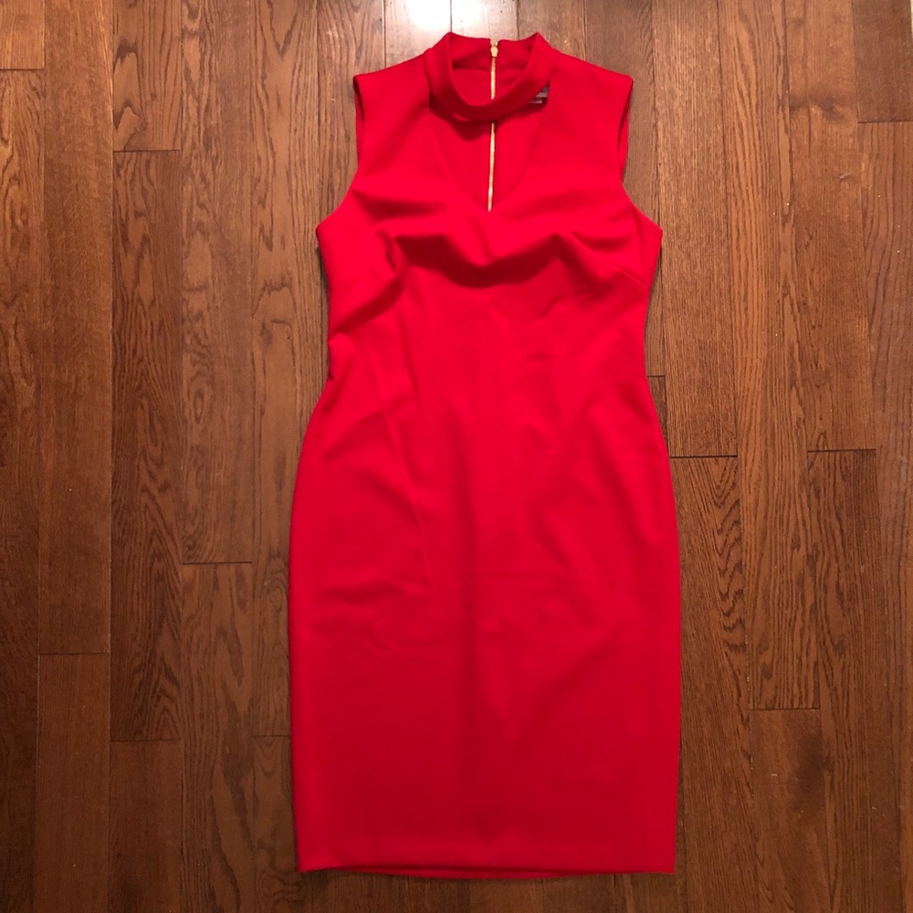Calvin Klein Sexy Red Dress
